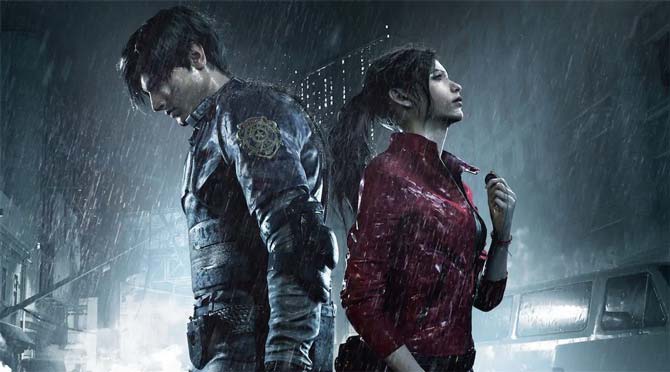 Leon e Clare Resident Evil 2 Remake